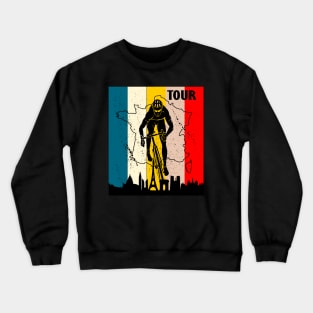 Ciclismo Etapa Tour de Francia Crewneck Sweatshirt